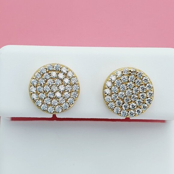 "925 Sterling Silver Cubic Zirconia Earrings, U19254627 - Picture 3 of 11